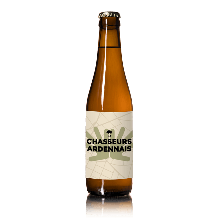 La Chasseur Ardennais Beer 5.4 Bieres de Quartier The 1