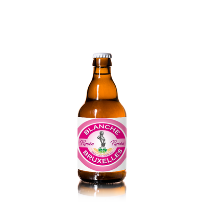 Blanche de Bruxelles Rosé 4.5% 24x33cl - Beercrush