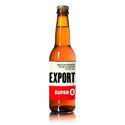 Super 8 Export 4.8% 24x33cl - Beercrush