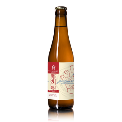 biere antigoon courageous style ipa white brasserie musketeers